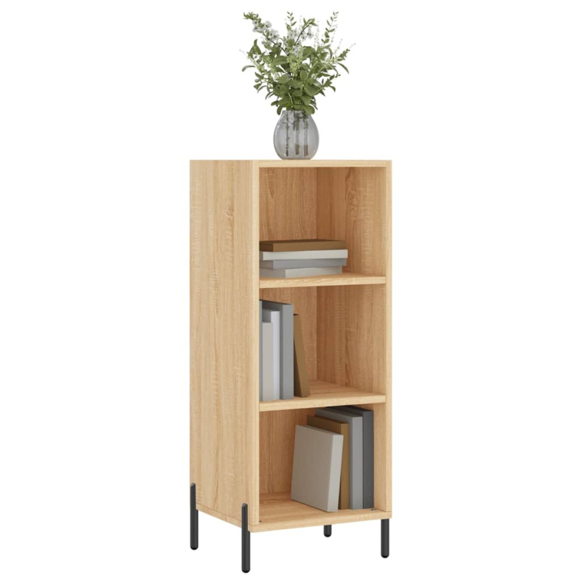 vidaXL Ντουλάπι Sonoma Δρυς 34,5x32,5x90 εκ. από Επεξεργασμένο Ξύλο