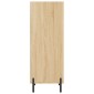 vidaXL Ντουλάπι Sonoma Δρυς 34,5x32,5x90 εκ. από Επεξεργασμένο Ξύλο