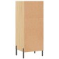vidaXL Ντουλάπι Sonoma Δρυς 34,5x32,5x90 εκ. από Επεξεργασμένο Ξύλο