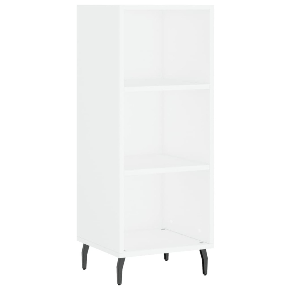 vidaXL Ντουλάπι Λευκό 34,5x32,5x90 εκ. Επεξεργασμένο Ξύλο