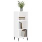 vidaXL Ντουλάπι Λευκό 34,5x32,5x90 εκ. Επεξεργασμένο Ξύλο