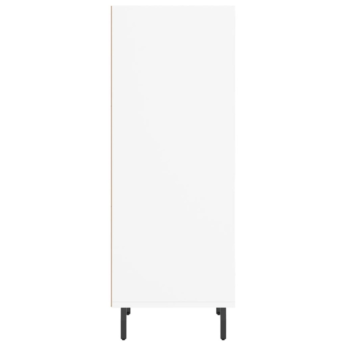 vidaXL Ντουλάπι Λευκό 34,5x32,5x90 εκ. Επεξεργασμένο Ξύλο