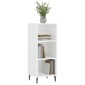 vidaXL Ντουλάπι Γυαλιστερό Λευκό 34,5 x 32,5 x 90 εκ. Επεξεργ. Ξύλο