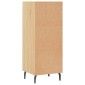 vidaXL Ντουλάπι Sonoma Δρυς 34,5x32,5x90 εκ. από Επεξεργασμένο Ξύλο