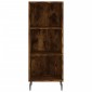 vidaXL Ντουλάπι Καπνιστή Δρυς 34,5 x 32,5 x 90 εκ. από Επεξεργ. Ξύλο