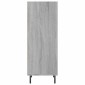 vidaXL Ντουλάπι Γκρι sonoma 34,5x32,5x90εκ. από Επεξεργασμένο Ξύλο