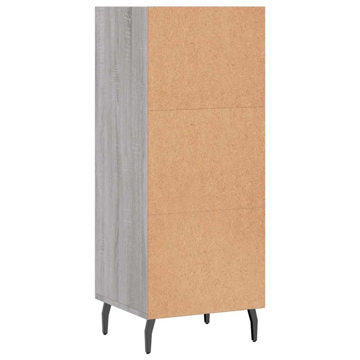vidaXL Ντουλάπι Γκρι sonoma 34,5x32,5x90εκ. από Επεξεργασμένο Ξύλο