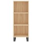 vidaXL Ντουλάπι Sonoma Δρυς 34,5x32,5x90 εκ. από Επεξεργασμένο Ξύλο
