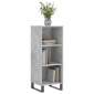 vidaXL Ντουλάπι Γκρι Σκυροδέματος 34,5x32,5x90 εκ. Επεξεργασμένο Ξύλο