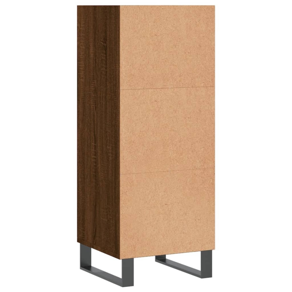 vidaXL Ντουλάπι Καφέ Δρυς 34,5x32,5x90 εκ. Επεξεργασμένο Ξύλο