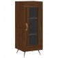 vidaXL Ντουλάπι Καφέ Δρυς 34,5 x 34 x 90 εκ. Επεξεργασμένο Ξύλο