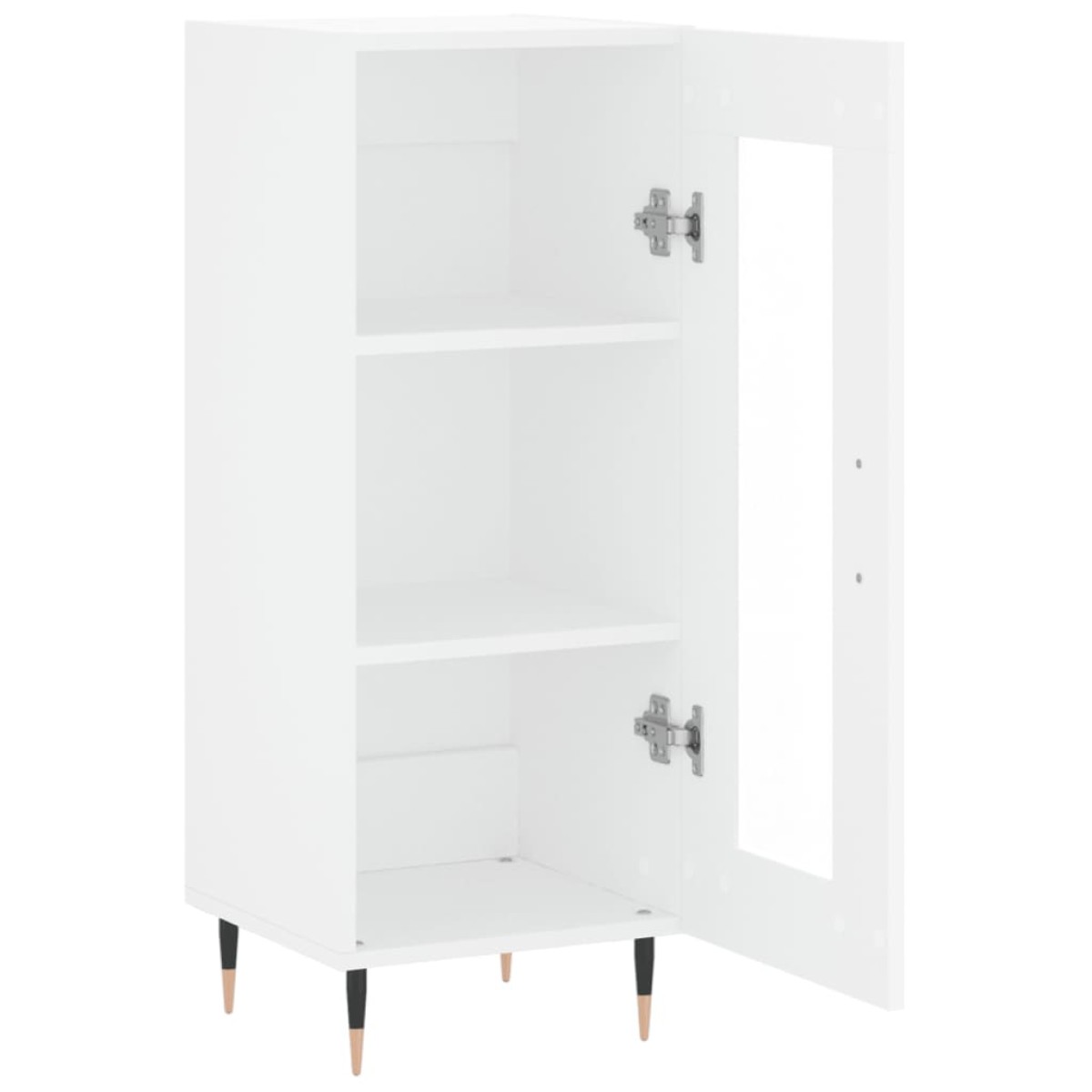 vidaXL Ντουλάπι Λευκό 34,5 x 34 x 90 εκ. από Επεξεργασμένο Ξύλο