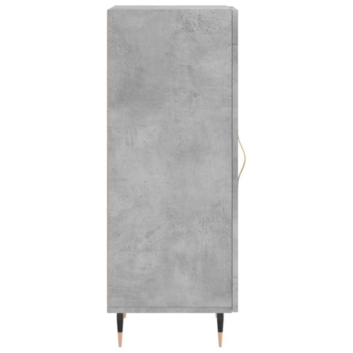 vidaXL Ντουλάπι Γκρι Σκυροδέματος 34,5x34x90 εκ. Επεξεργασμένο Ξύλο