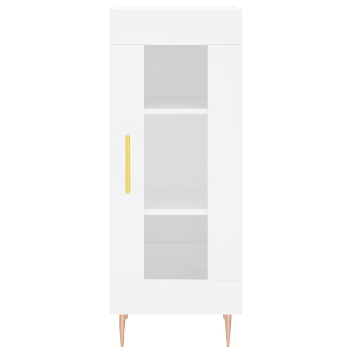 vidaXL Ντουλάπι Λευκό 34,5 x 34 x 90 εκ. από Επεξεργασμένο Ξύλο