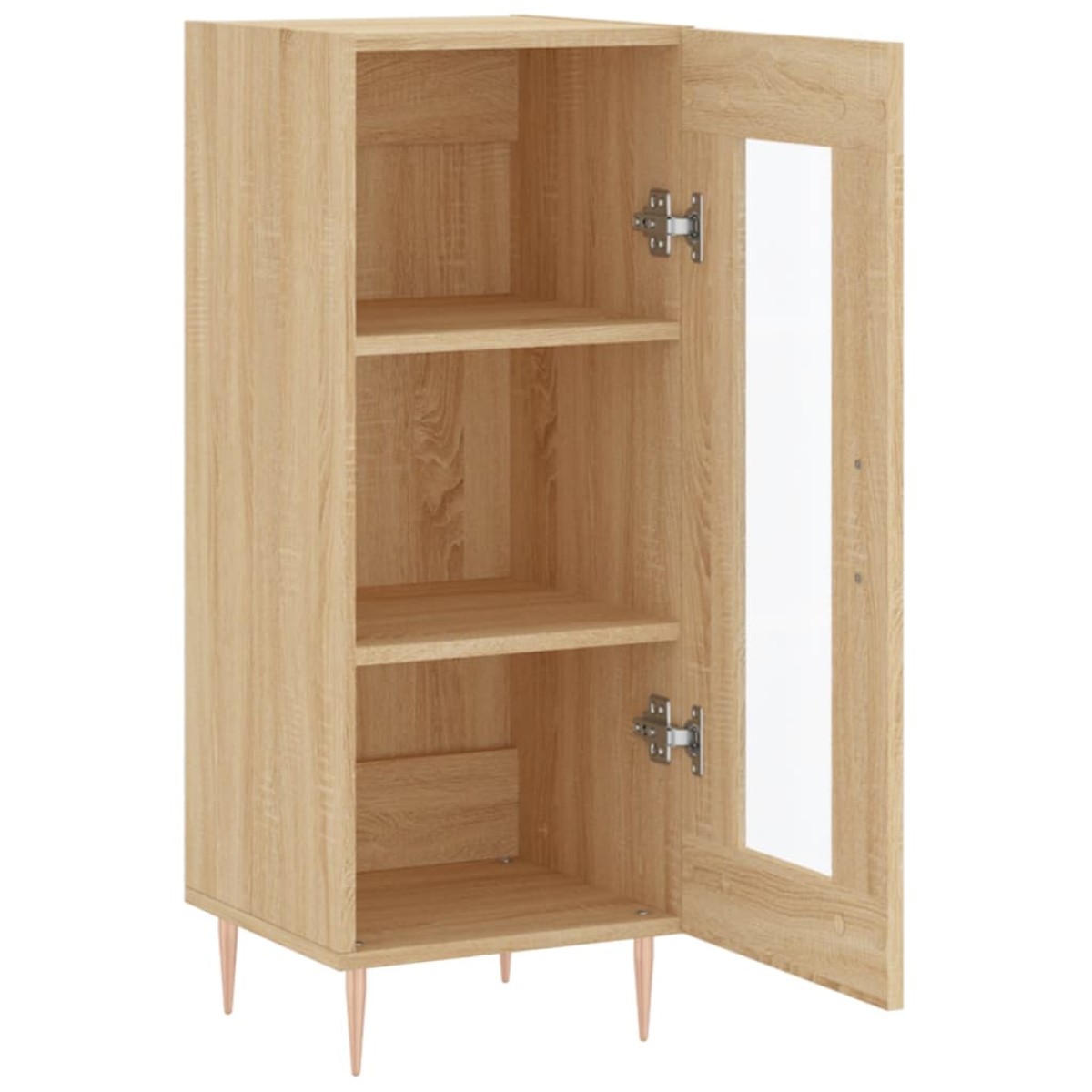 vidaXL Ντουλάπι Sonoma Δρυς 34,5x34x90 εκ. από Επεξεργασμένο Ξύλο