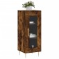 vidaXL Ντουλάπι Καπνιστή Δρυς 34,5 x 34 x 90 εκ. Επεξεργασμένο Ξύλο