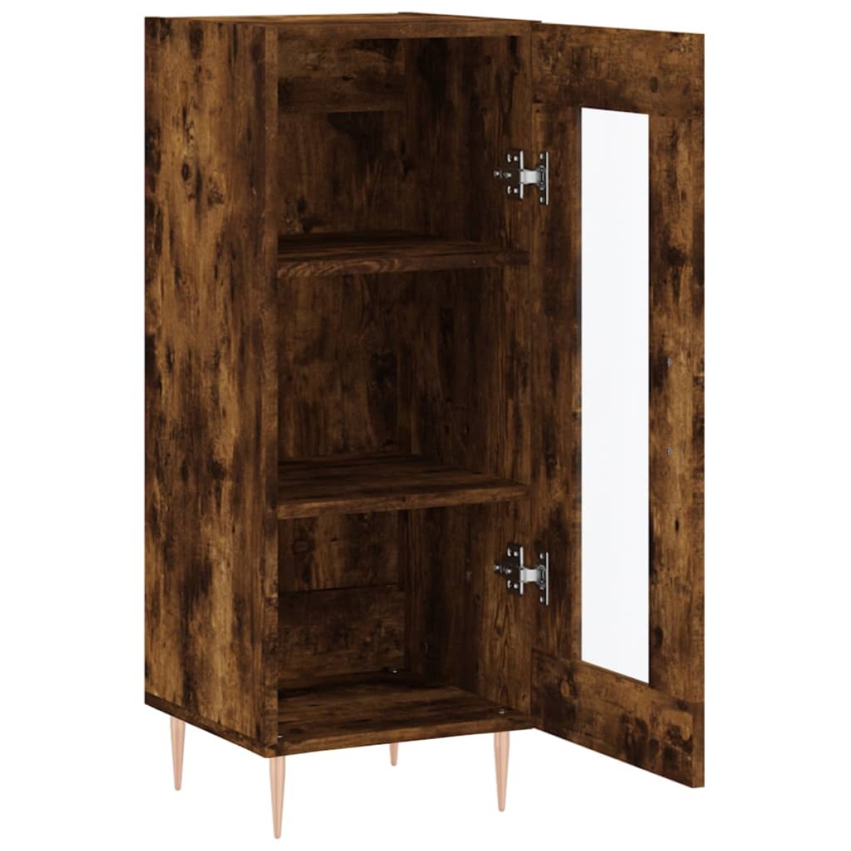 vidaXL Ντουλάπι Καπνιστή Δρυς 34,5 x 34 x 90 εκ. Επεξεργασμένο Ξύλο