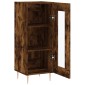 vidaXL Ντουλάπι Καπνιστή Δρυς 34,5 x 34 x 90 εκ. Επεξεργασμένο Ξύλο