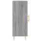 vidaXL Ντουλάπι Γκρι Sonoma 34,5x34x90 εκ. από Επεξεργασμένο Ξύλο