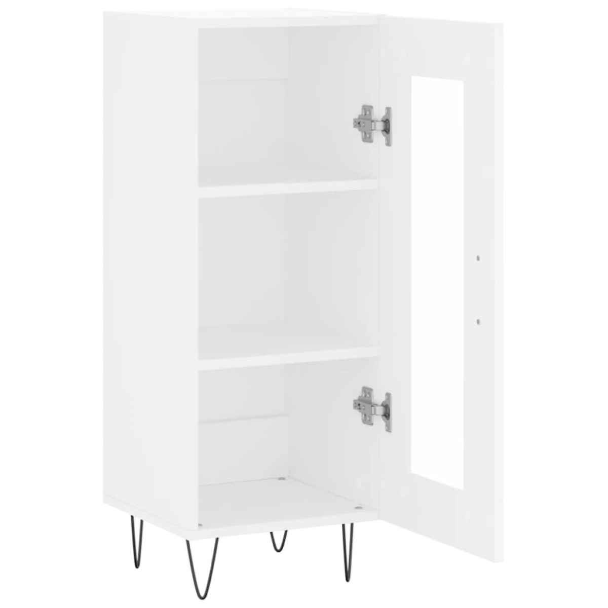 vidaXL Ντουλάπι Λευκό 34,5 x 34 x 90 εκ. από Επεξεργασμένο Ξύλο