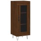 vidaXL Ντουλάπι Καφέ Δρυς 34,5 x 34 x 90 εκ. Επεξεργασμένο Ξύλο
