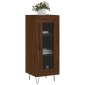 vidaXL Ντουλάπι Καφέ Δρυς 34,5 x 34 x 90 εκ. Επεξεργασμένο Ξύλο