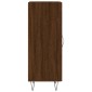 vidaXL Ντουλάπι Καφέ Δρυς 34,5 x 34 x 90 εκ. Επεξεργασμένο Ξύλο