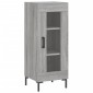 vidaXL Ντουλάπι Γκρι Sonoma 34,5x34x90 εκ. από Επεξεργασμένο Ξύλο