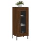 vidaXL Ντουλάπι Καφέ Δρυς 34,5 x 34 x 90 εκ. Επεξεργασμένο Ξύλο