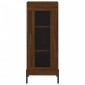 vidaXL Ντουλάπι Καφέ Δρυς 34,5 x 34 x 90 εκ. Επεξεργασμένο Ξύλο