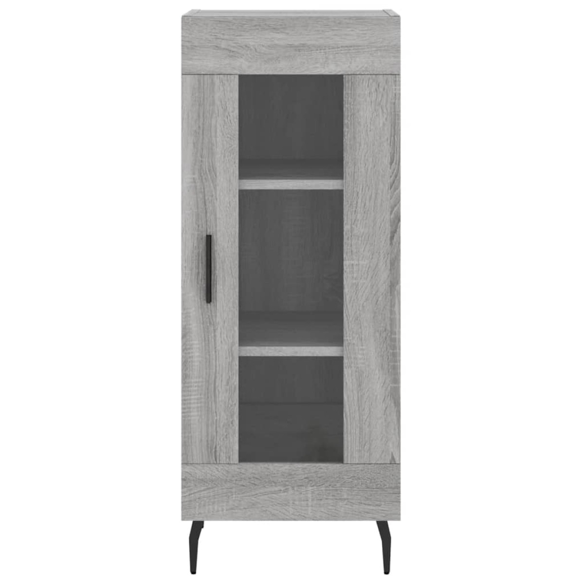 vidaXL Ντουλάπι Γκρι Sonoma 34,5x34x90 εκ. από Επεξεργασμένο Ξύλο
