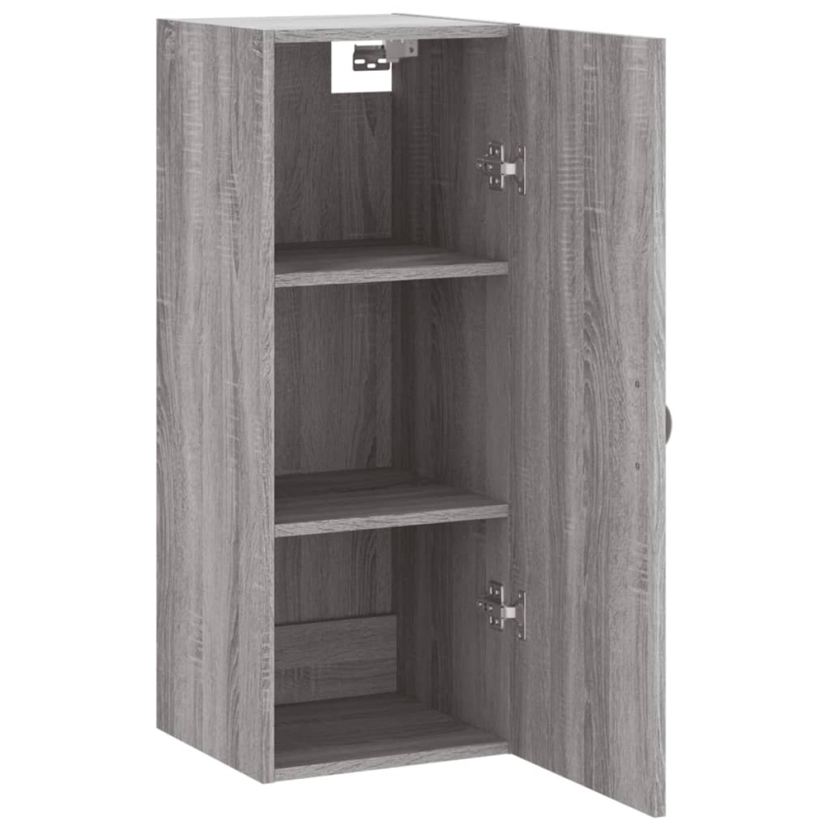 vidaXL Ντουλάπι Τοίχου Γκρι Sonoma 34,5 x 34 x 90 εκ.