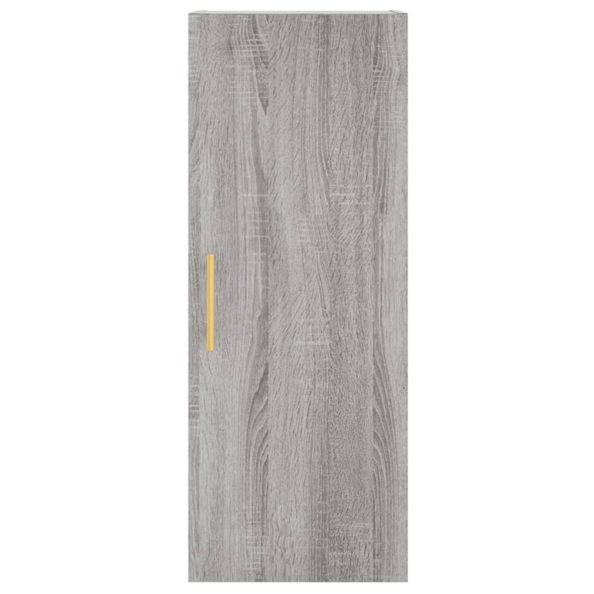 vidaXL Ντουλάπι Τοίχου Γκρι Sonoma 34,5 x 34 x 90 εκ.