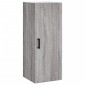 vidaXL Ντουλάπι Τοίχου Γκρι Sonoma 34,5 x 34 x 90 εκ.