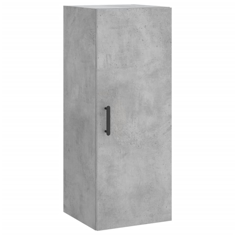 vidaXL Ντουλάπι Τοίχου Γκρι Σκυροδέματος 34,5 x 34 x 90 εκ.