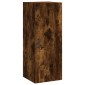 vidaXL Ντουλάπι Τοίχου Καπνιστή Δρυς 34,5 x 34 x 90 εκ.