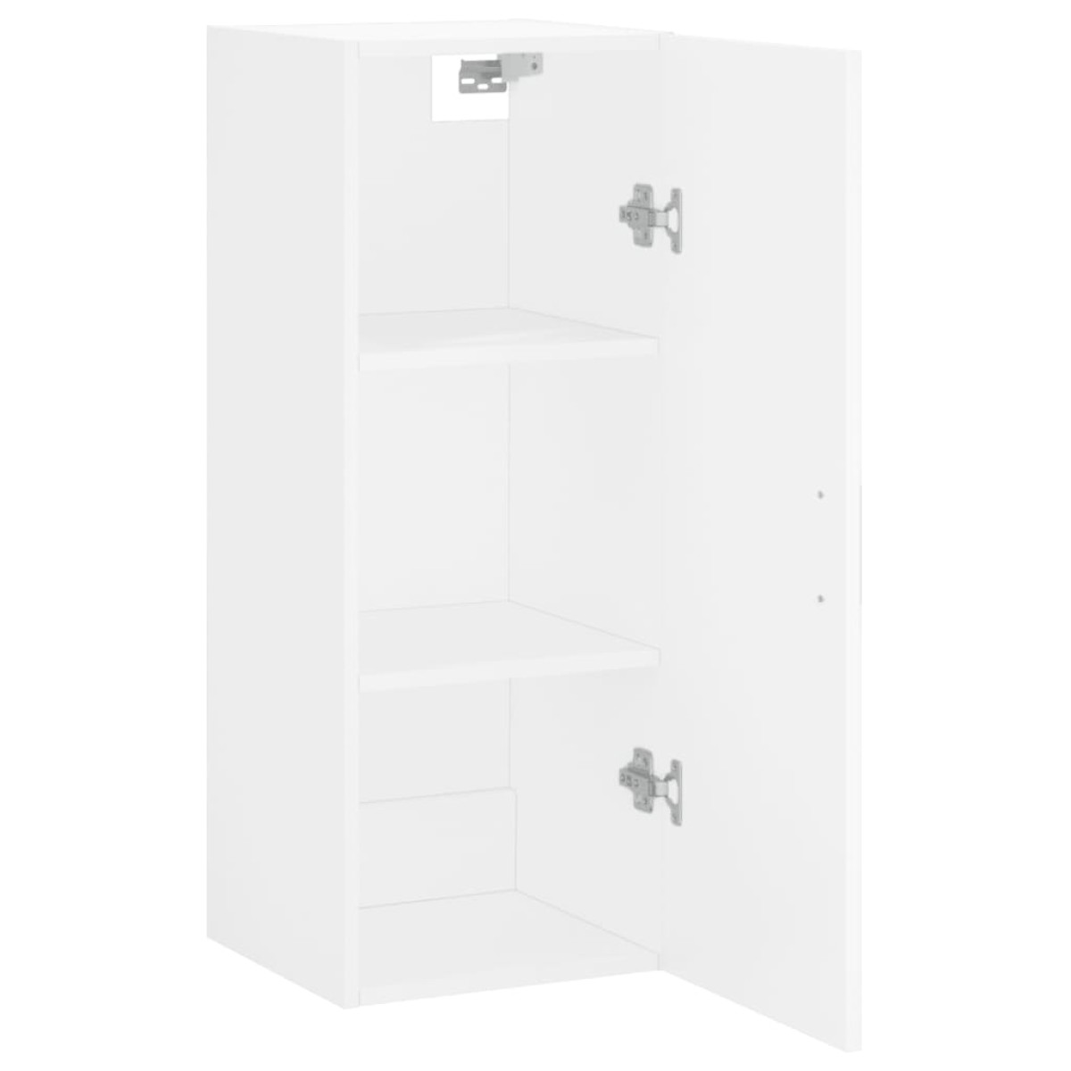vidaXL Ντουλάπι Τοίχου Λευκό 34,5 x 34 x 90 εκ.