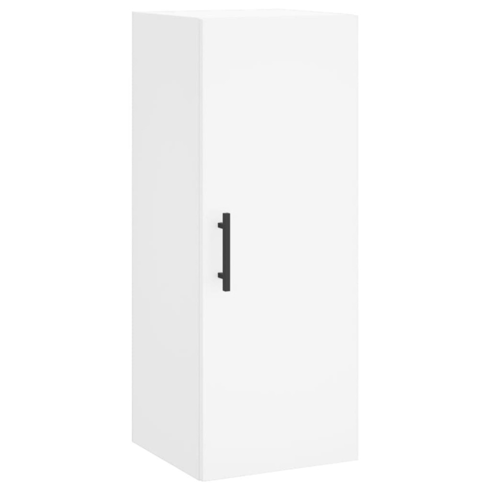 vidaXL Ντουλάπι Τοίχου Λευκό 34,5 x 34 x 90 εκ.