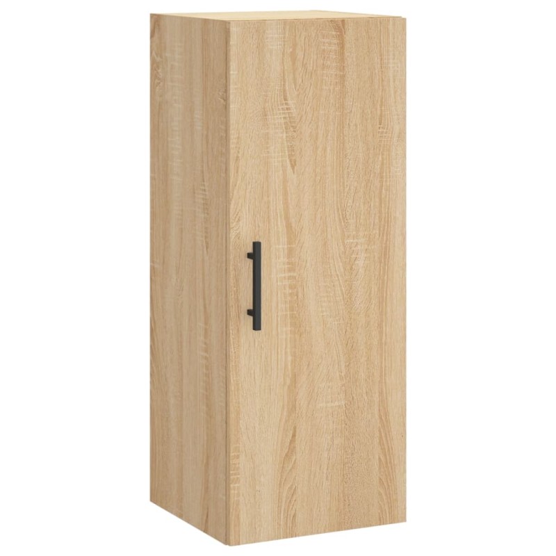vidaXL Ντουλάπι Τοίχου Sonoma Δρυς 34,5 x 34 x 90 εκ.