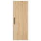 vidaXL Ντουλάπι Τοίχου Sonoma Δρυς 34,5 x 34 x 90 εκ.