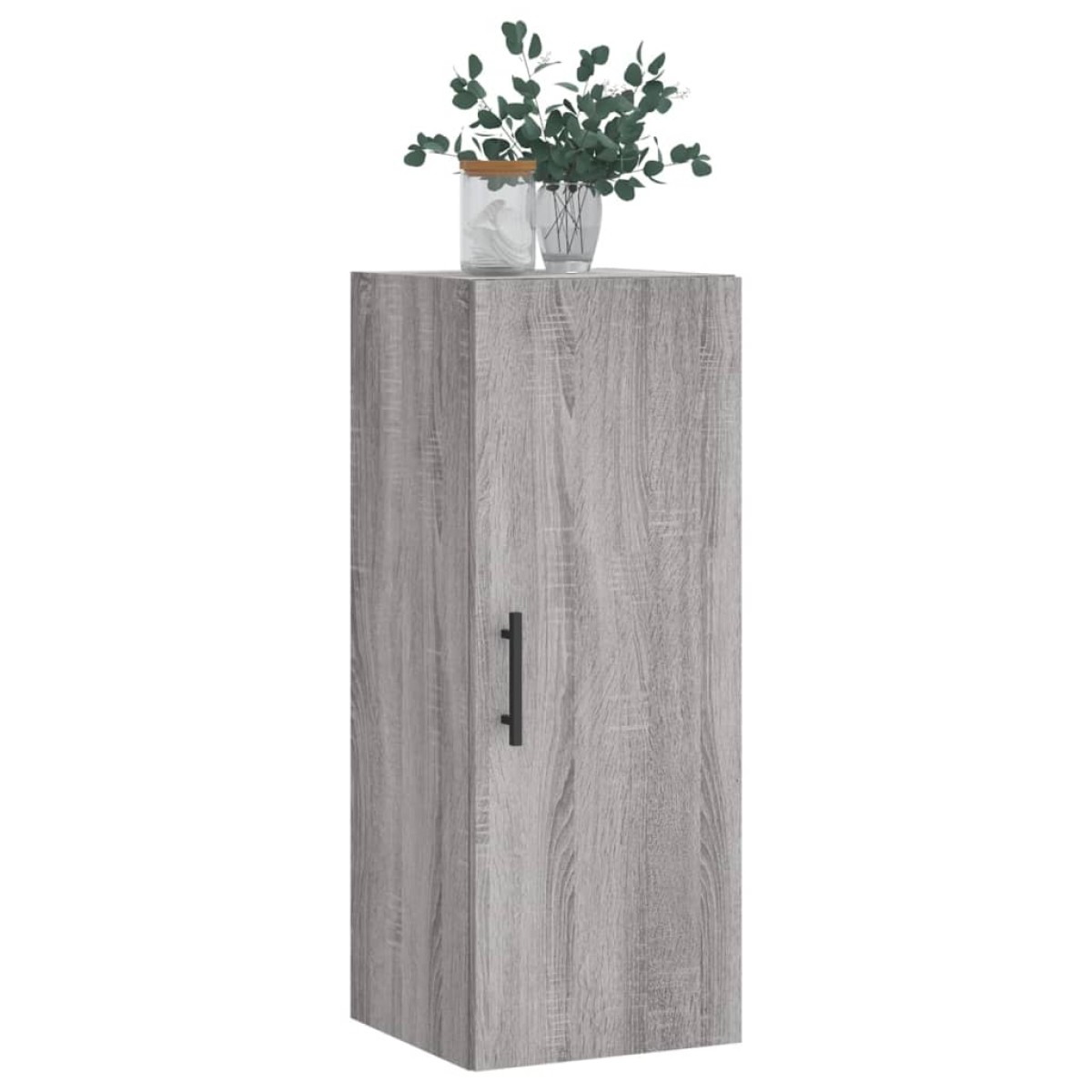 vidaXL Ντουλάπι Τοίχου Γκρι Sonoma 34,5 x 34 x 90 εκ.