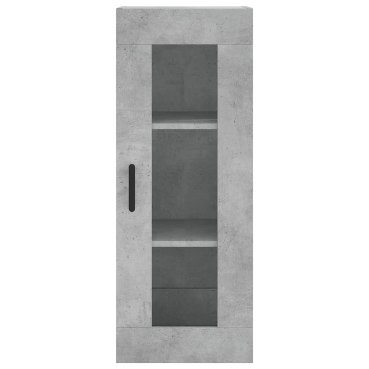vidaXL Ντουλάπι Τοίχου Γκρι Σκυροδέματος 34,5 x 34 x 90 εκ.