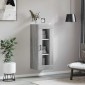 vidaXL Ντουλάπι Τοίχου Γκρι Sonoma 34,5 x 34 x 90 εκ.