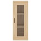 vidaXL Ντουλάπι Τοίχου Sonoma Δρυς 34,5 x 34 x 90 εκ.