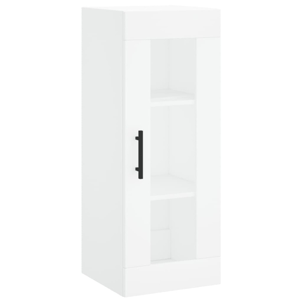 vidaXL Ντουλάπι Τοίχου Λευκό 34,5 x 34 x 90 εκ.