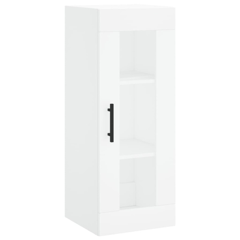 vidaXL Ντουλάπι Τοίχου Λευκό 34,5 x 34 x 90 εκ.