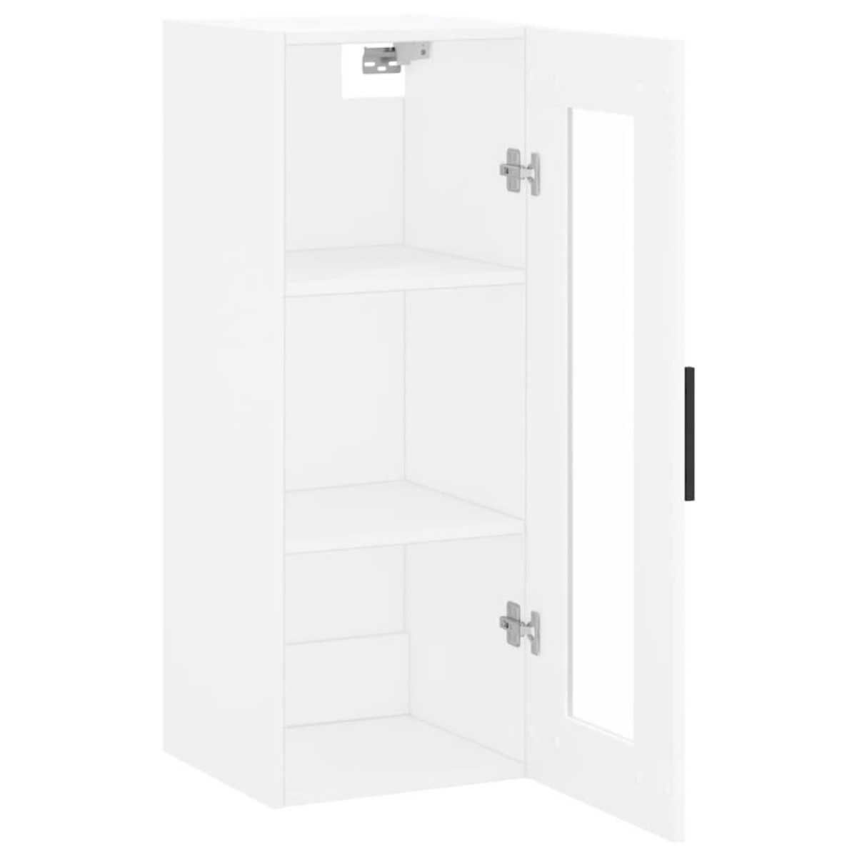 vidaXL Ντουλάπι Τοίχου Λευκό 34,5 x 34 x 90 εκ.