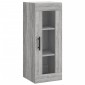 vidaXL Ντουλάπι Τοίχου Γκρι Sonoma 34,5 x 34 x 90 εκ.