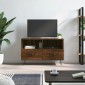 vidaXL Έπιπλο Τηλεόρασης Καφέ Δρυς 80x36x50 εκ. Επεξ. Ξύλο