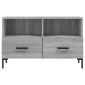 vidaXL Έπιπλο Τηλεόρασης Γκρι Sonoma 80x36x50 εκ. από Επεξεργ. Ξύλο